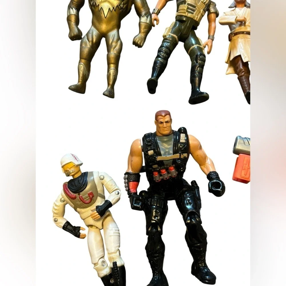 Lot of Vintage Action Figures As Is G.I. Joe Peter Pan, Power Ranger, Star Wars - Picture 7 of 10